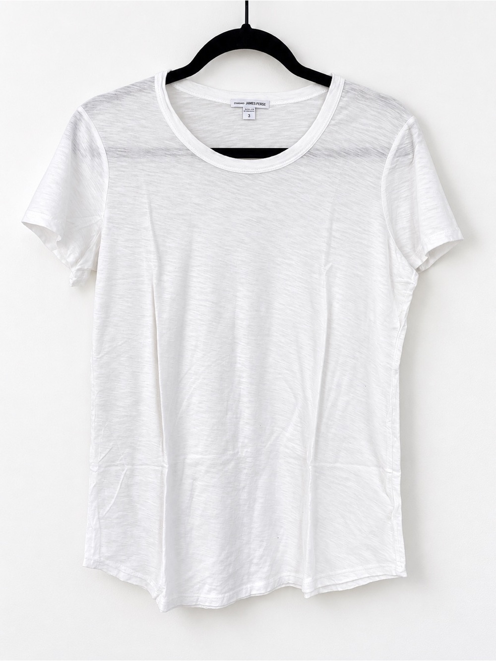 62. JAMES PERSE BURN OUT COTTON MODAL TSHIRT